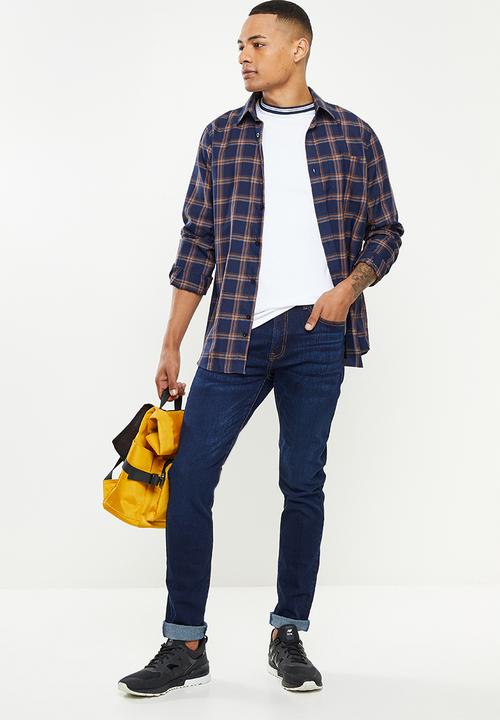 Valenta - Big v stretch jeans - navy