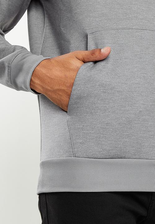 Lyle & Scott - Oth fly fleece hoodie - mid grey