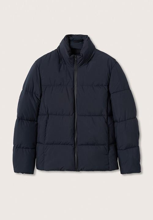 MANGO - Doli Thermoregulating Puff Jacket- Navy
