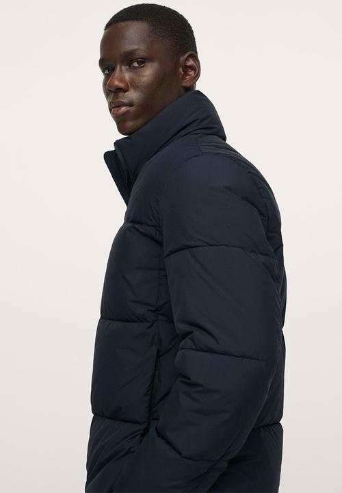 MANGO - Doli Thermoregulating Puff Jacket- Navy