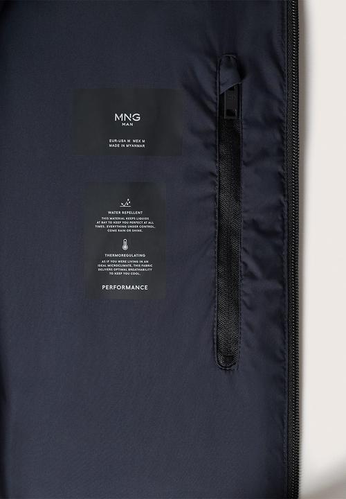 MANGO - Doli Thermoregulating Puff Jacket- Navy
