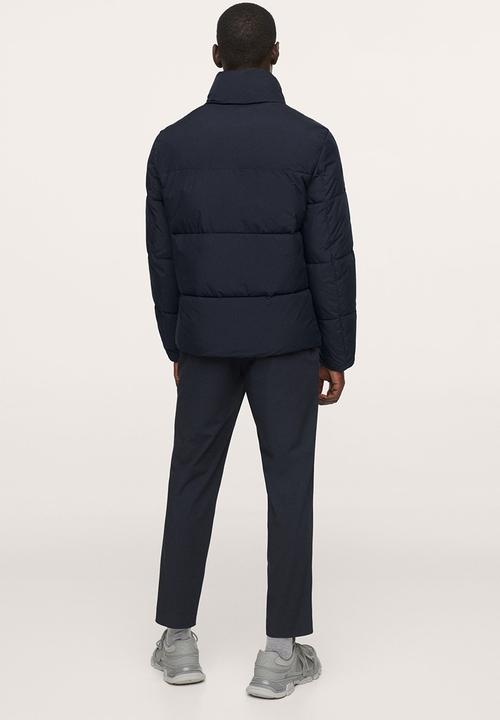MANGO - Doli Thermoregulating Puff Jacket- Navy