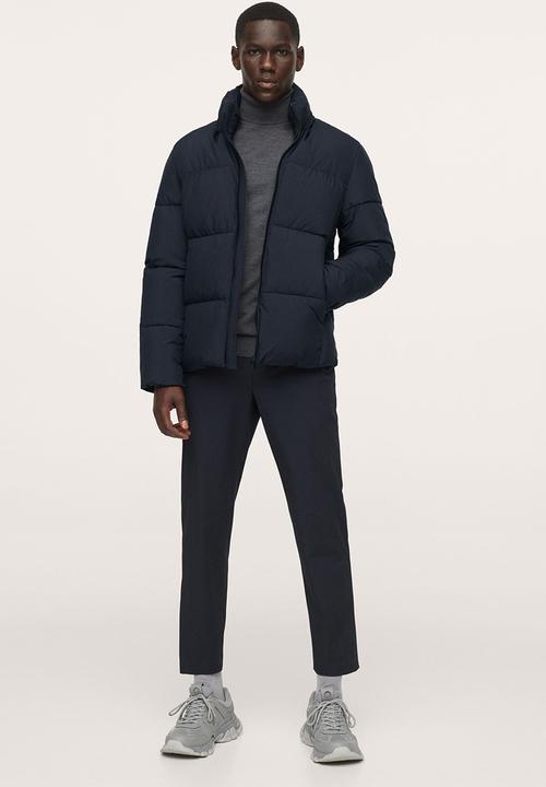 MANGO - Doli Thermoregulating Puff Jacket- Navy