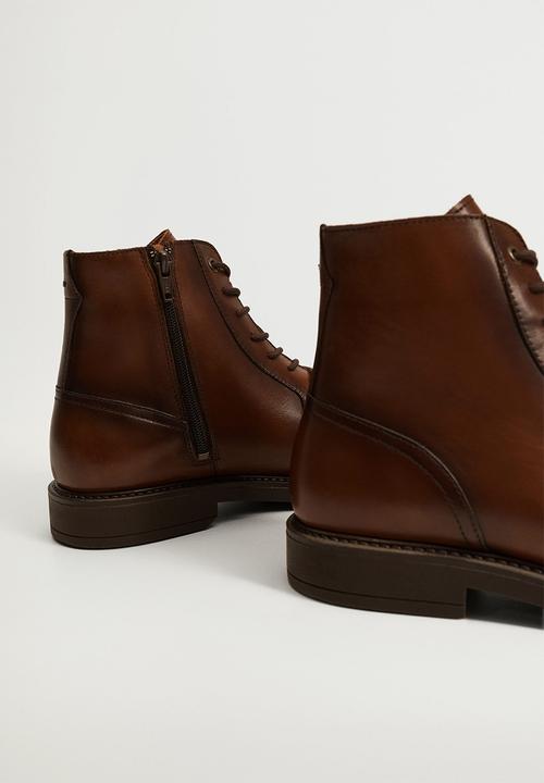 MANGO - Ankle boots botincep - brown