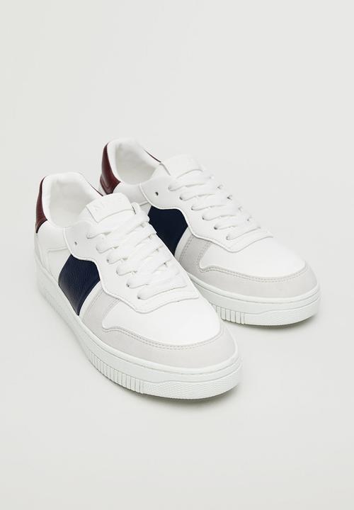 MANGO - Sport shoes maxim - navy & white 