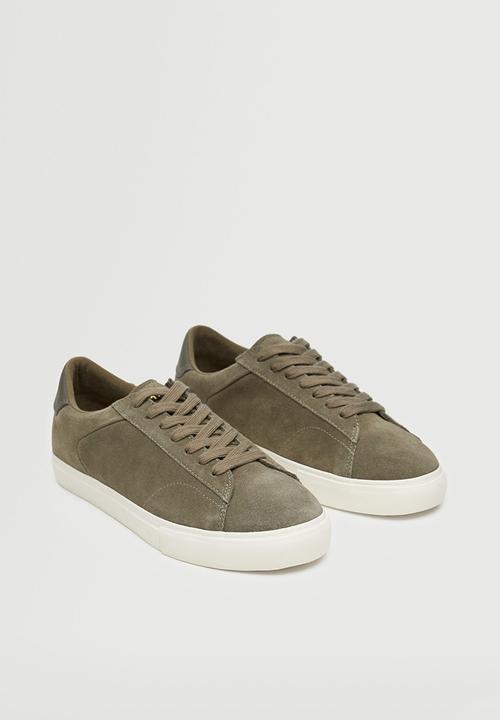 MANGO - Sport shoes metrosue - beige & khaki