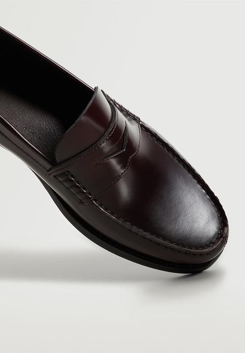 MANGO - Shoes classic - dark red