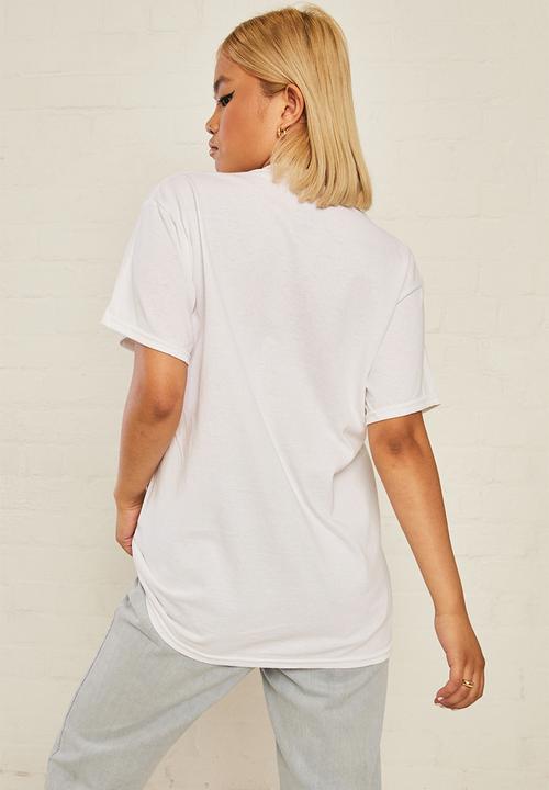Daisy Street - Tyler tee - white