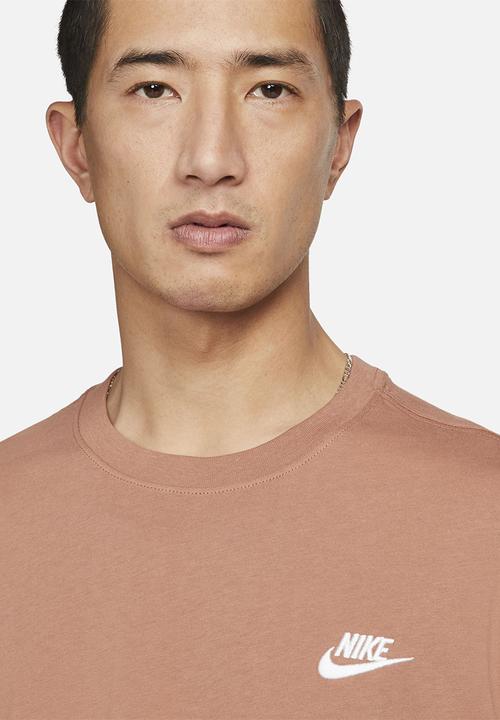 Nike - NSW Club Tee- Mineral Clay & White