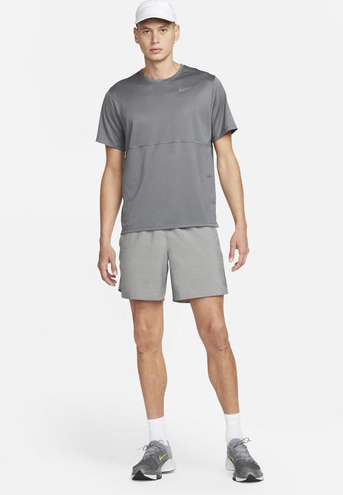 Nike - Dri-Fit Run Top SS Tee - Iron Grey