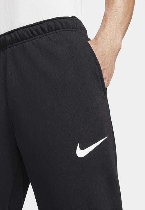 Nike - Dri-FIT Men's Tapered Training Trousers - Black & White