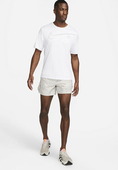 Nike - Dri-FIT Division Miler Men's Running T-Shirt- White