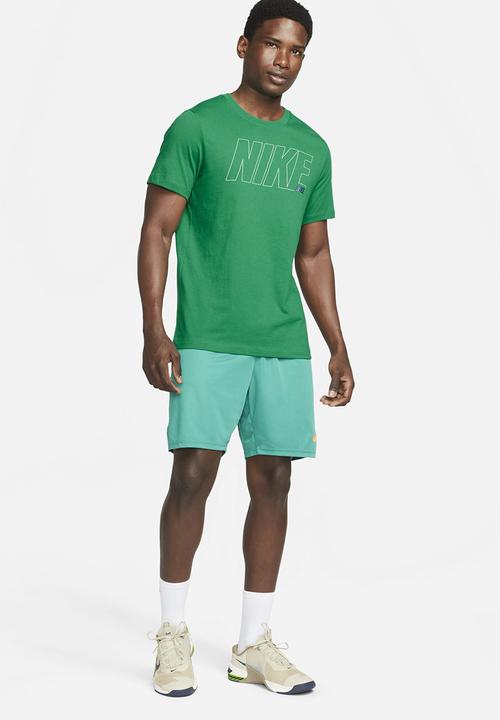 Nike - Dri-FIT Men's Graphic Training T-Shirt - Malachite Green