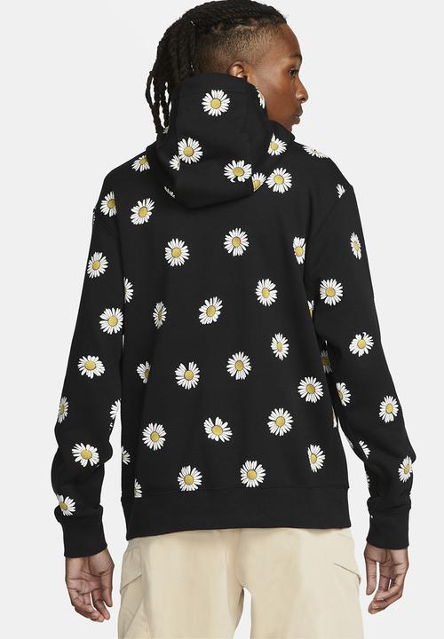 Nike - NSW  Sport Essentials+ Men's French Terry Hoodie -  Black & White
