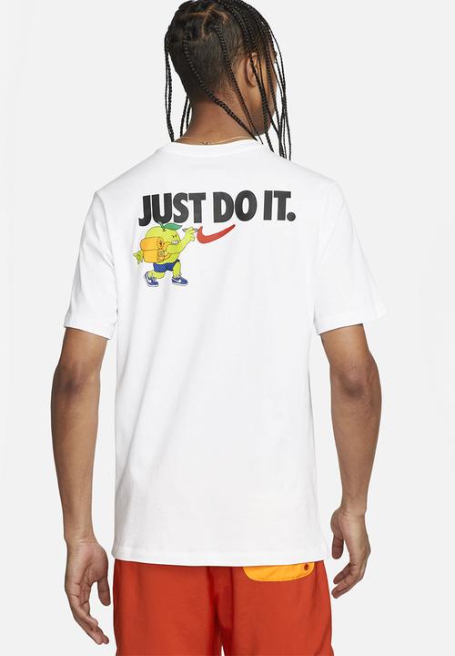 Nike - NSW Graphics Just Do It Tee  - White