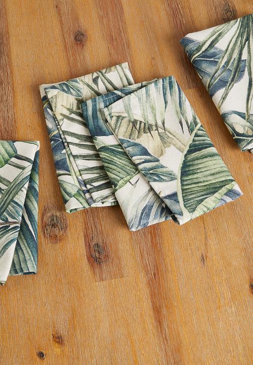 Hertex Haus - Guinea napkins - forest