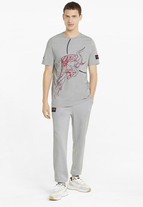 PUMA - Red Bull Racing Dynamic Bull M Tee - Grey