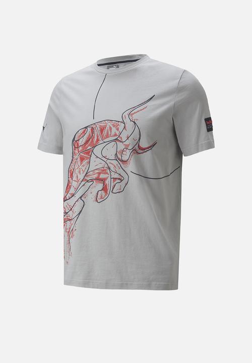 PUMA - Red Bull Racing Dynamic Bull M Tee - Grey