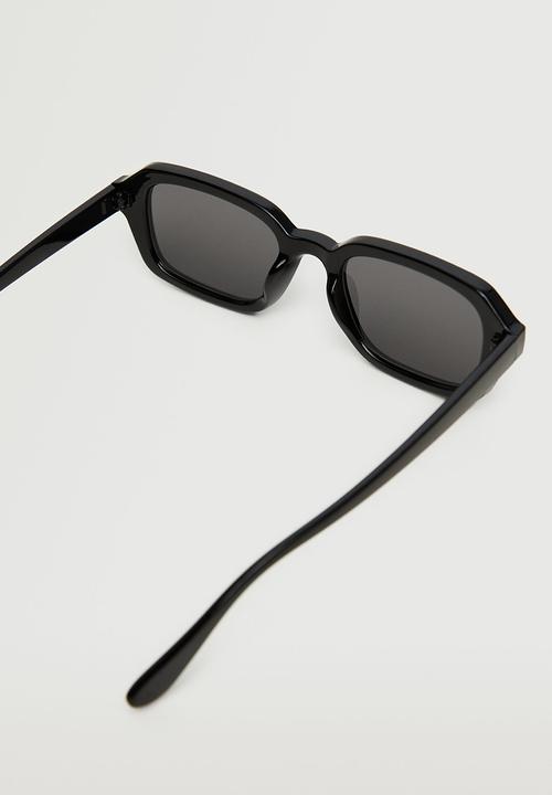 MANGO - Acetate frame sunglasses - black