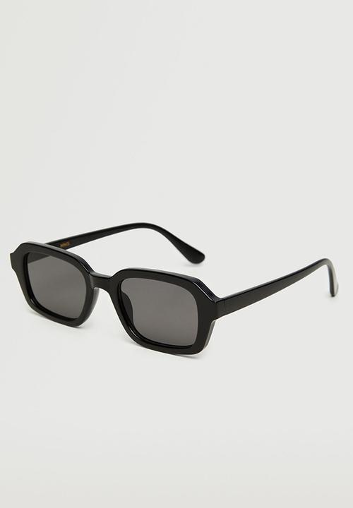MANGO - Acetate frame sunglasses - black