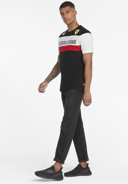 PUMA - Scuderia Ferrari Race SDS Tee- Black