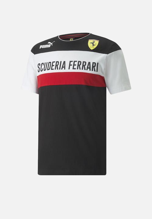 PUMA - Scuderia Ferrari Race SDS Tee- Black