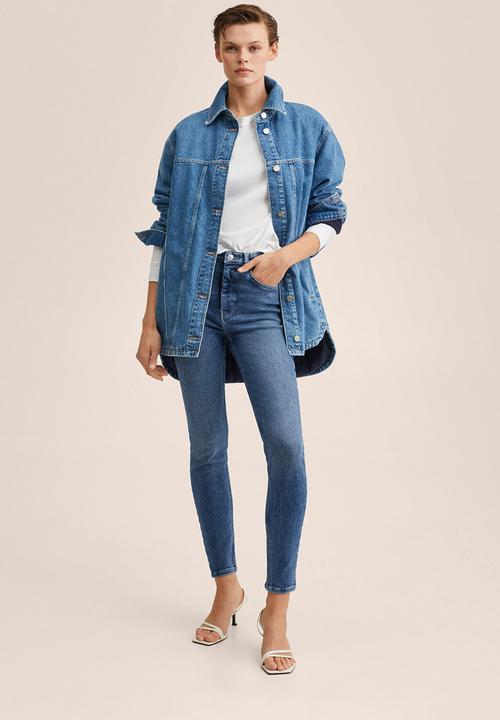 MANGO - Jeans soho - open blue tm