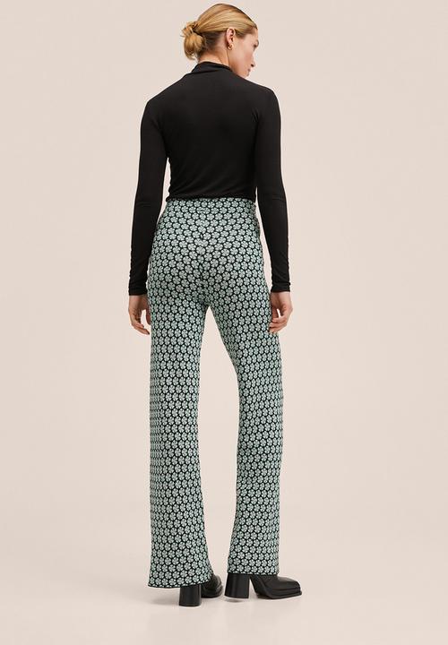 MANGO - Trousers gaynor - green