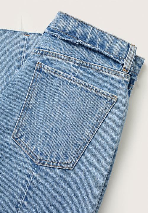 MANGO - Jeans amalien - open blue