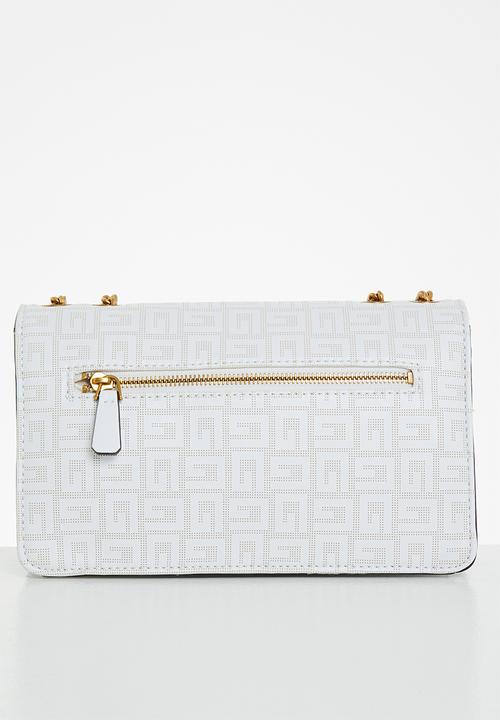 GUESS - Atene convertible xbody flap - white