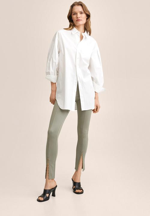 MANGO - Leggings ricardo - khaki
