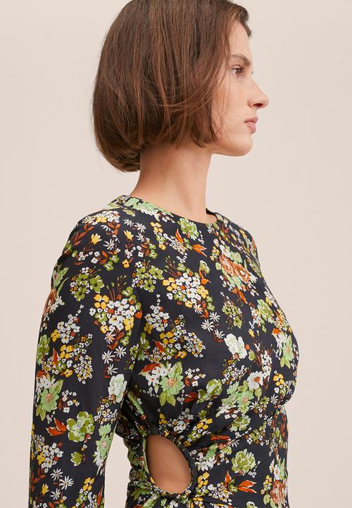 MANGO - Dress savage - multi 