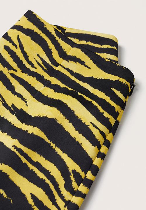 MANGO - Skirt timmy - yellow