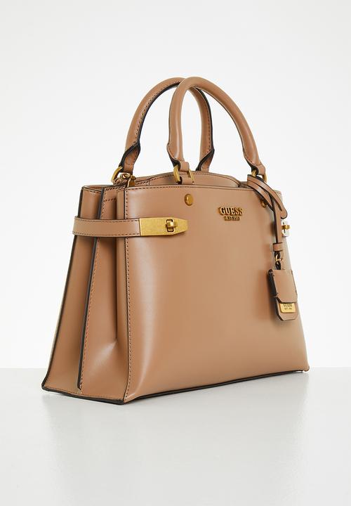 GUESS - Zadie girlfriend satchel - camel