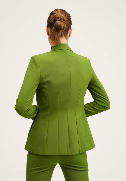 MANGO - Jacket macaron2-a - green