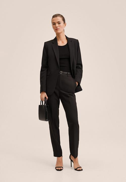 MANGO - Blazer boreal - black