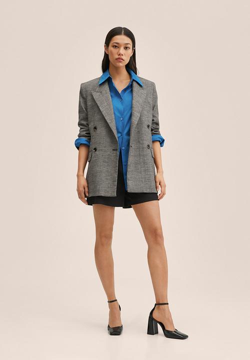 MANGO - Shirt limpia - medium blue