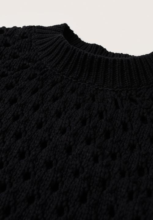 MANGO - Sweater monte - black