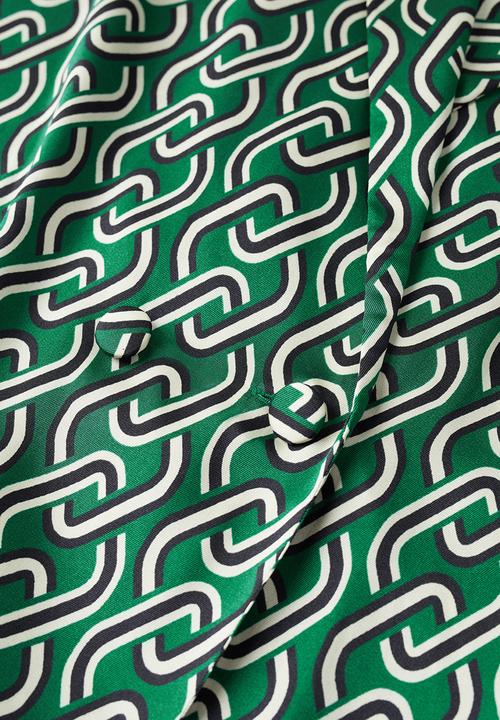 MANGO - Shirt chain - green