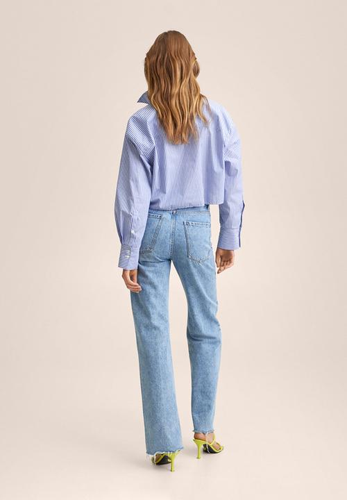 MANGO - Shirt jamecor - medium blue