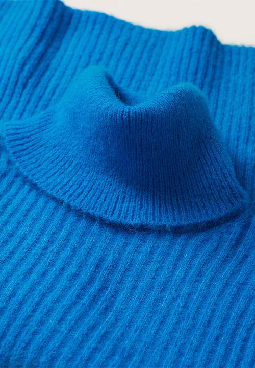 MANGO - Sweater canoli - blue