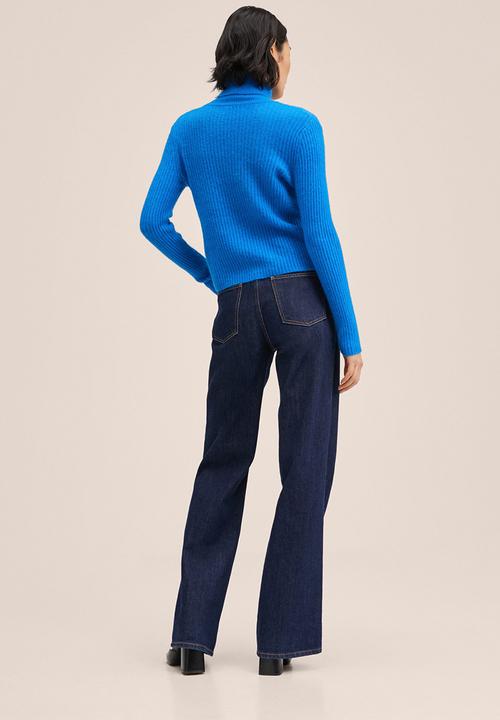 MANGO - Sweater canoli - blue