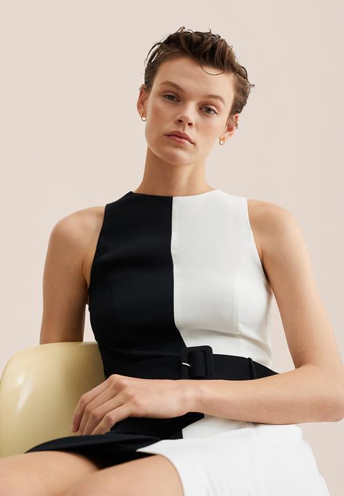 MANGO - Dress yinyan - black