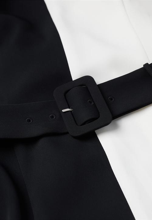 MANGO - Dress yinyan - black