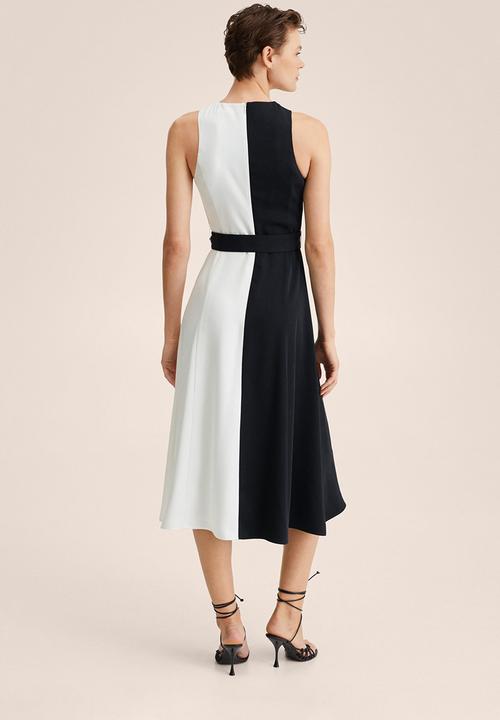 MANGO - Dress yinyan - black