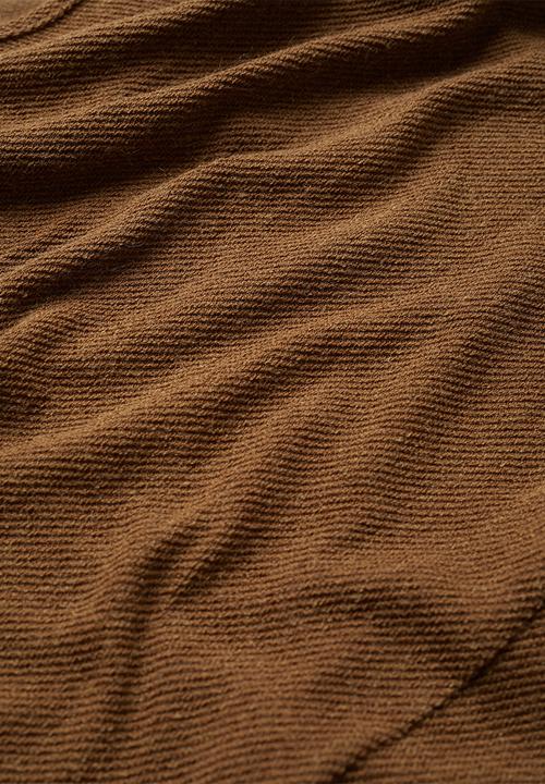 MANGO - Dress yueling - medium brown