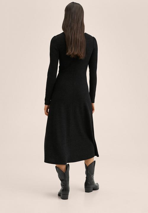 MANGO - Dress yueling - dark grey