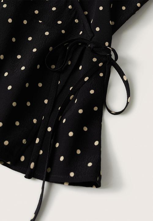 MANGO - Plus blouse . topacio - black
