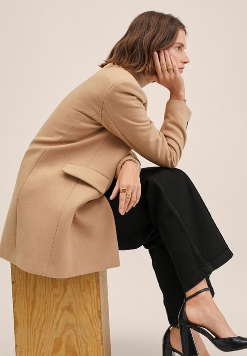 MANGO - Coat dali - light beige