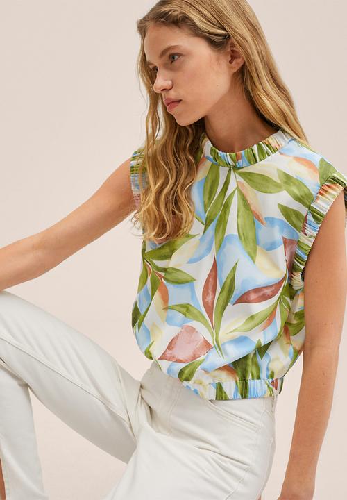 MANGO - Blouse fruit-h - multi 